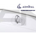ADMIRAL - Надуваема моторна лодка с твърдо дъно и надуваем кил AM-305 Classic - светло сива