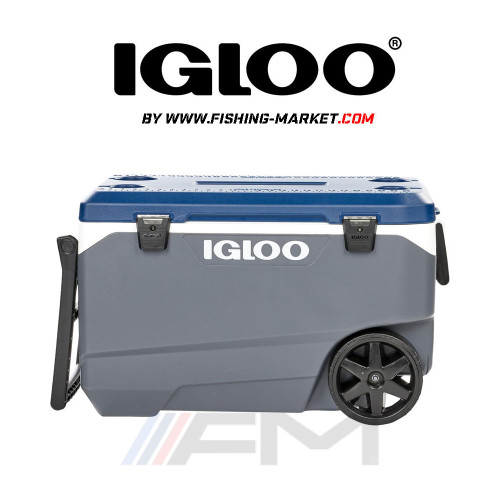 IGLOO Хладилна кутия Latitude 90 Qt Roller Cooler MaxCold