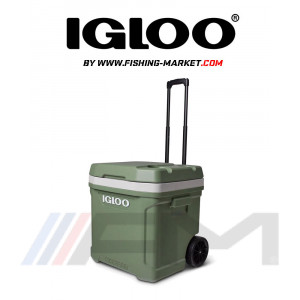 IGLOO Хладилна кутия ECOCOOL Latitude 60 Qt Roller Cooler MaxCold