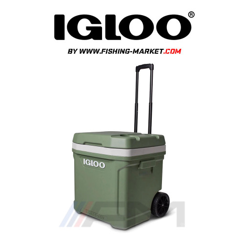 IGLOO Хладилна кутия ECOCOOL Latitude 60 Qt Roller Cooler MaxCold