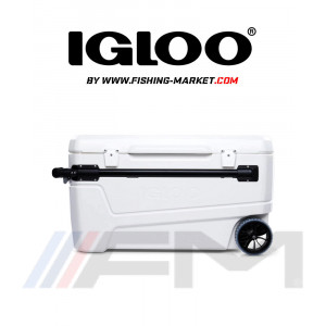 IGLOO Хладилна кутия SunSet Glide 110 Qt Roller Cooler MaxCold