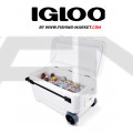 IGLOO Хладилна кутия SunSet Glide 110 Qt Roller Cooler MaxCold