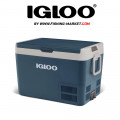 IGLOO Електрически хладилник / фризер с компресор ICF60 12/24V DC/220V AC 59L