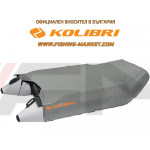 KOLIBRI - Покривало за лодка XXL - от 410 cm до 450 cm - тъмно сиво 