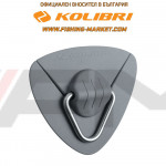 KOLIBRI - Буксир с метален ринг за надуваема лодка - сив
