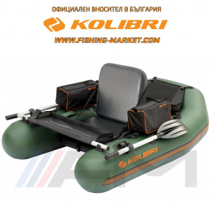 KOLIBRI - Надуваема проходилка K-180F Fisherman - зелена