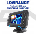 LOWRANCE Elite-5 Ti Combo Touchscreen (BG Menu) - Сонар с GPS (цветен) + TotalScan сонда (Mid/High) 83/200/455/800 Khz