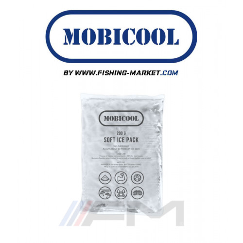 MOBICOOL Охлаждащ гел пълнител Soft Ice Pack 200 g - прозрачен